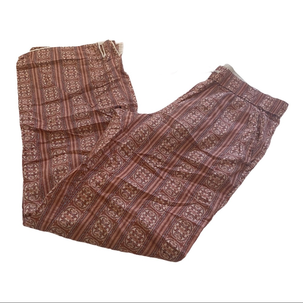 Victoria’s Secret Pajama Pants XS Paisley Tiles